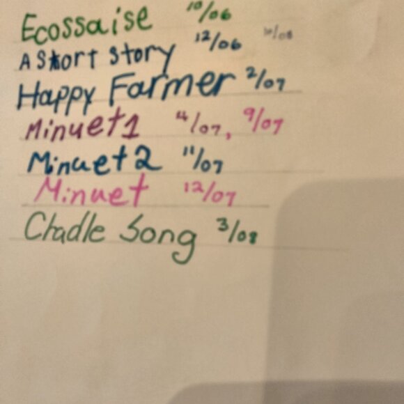 Suzuki Piano School  - Volume 1 and Volume 2 - Picture 4 of 4